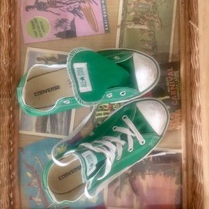 Converse All Star size 2 green
